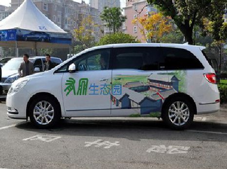 明光户外车贴喷绘如何保持效果?